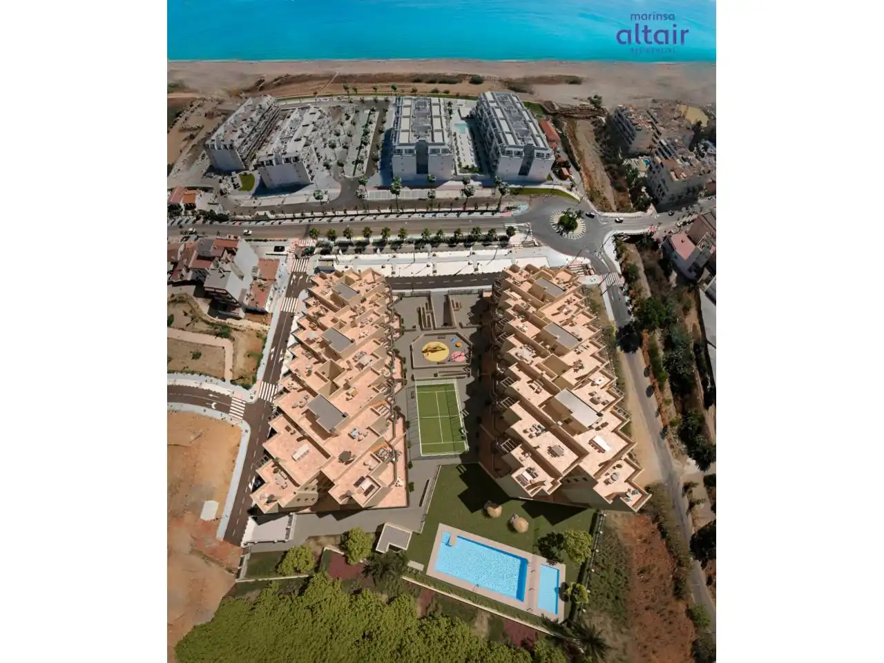 Vista exterior de Piso en venta en Torrox con Terraza, Trastero y Piscina comunitaria