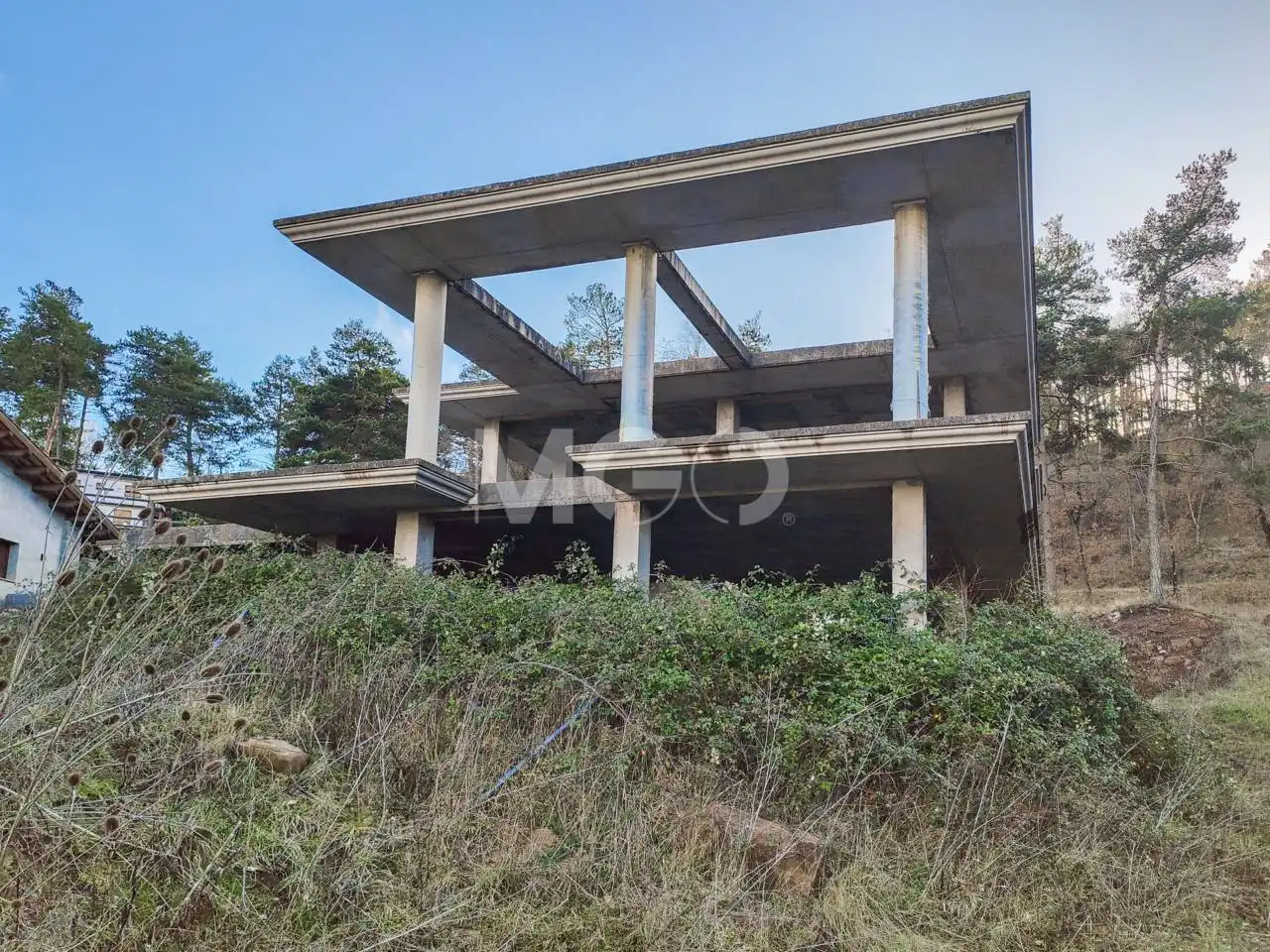 Vista exterior de Casa o xalet en venda en Muntanyola amb Terrassa
