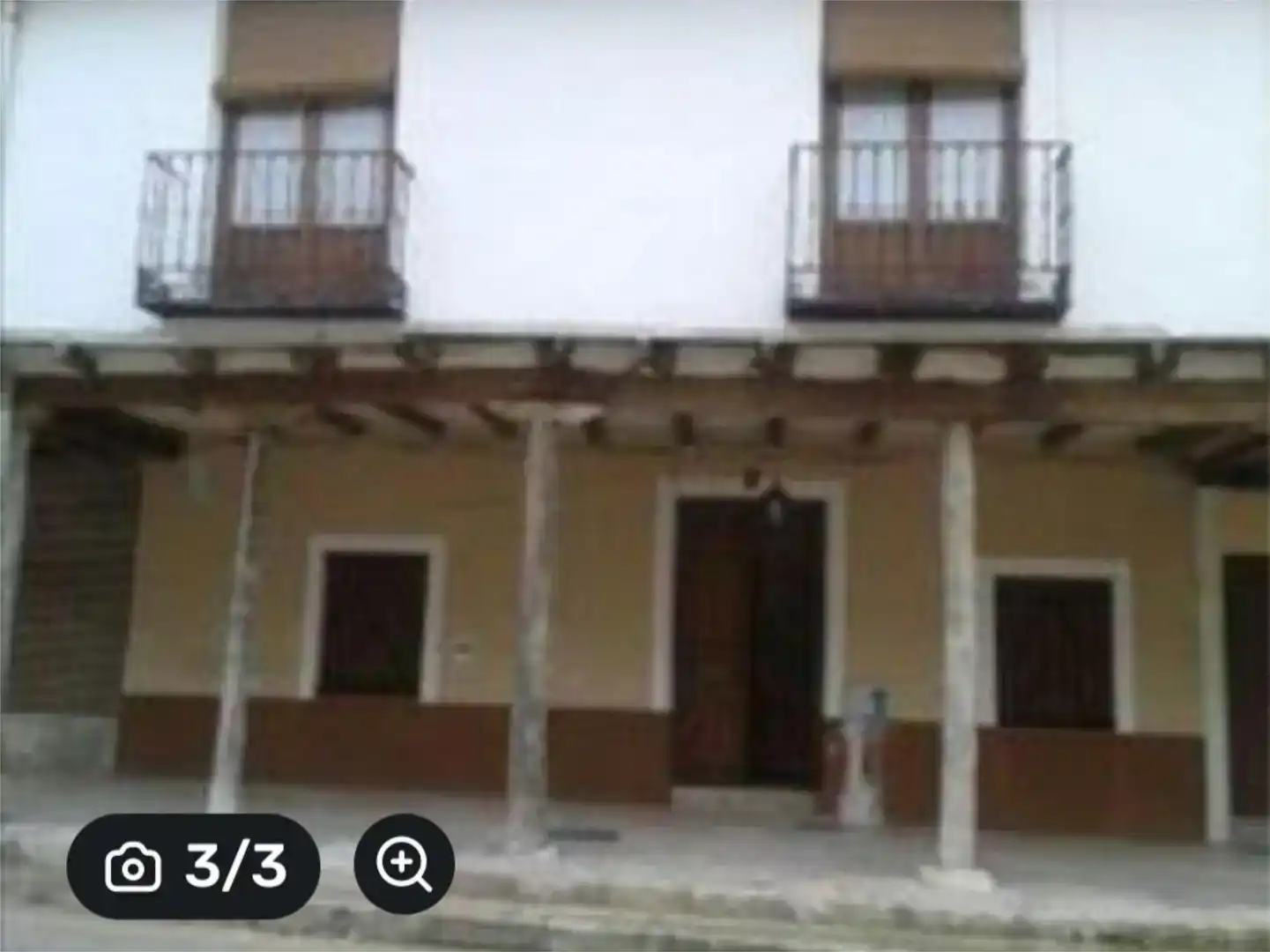 Vista exterior de Casa adosada en venda en Ampudia amb Balcó