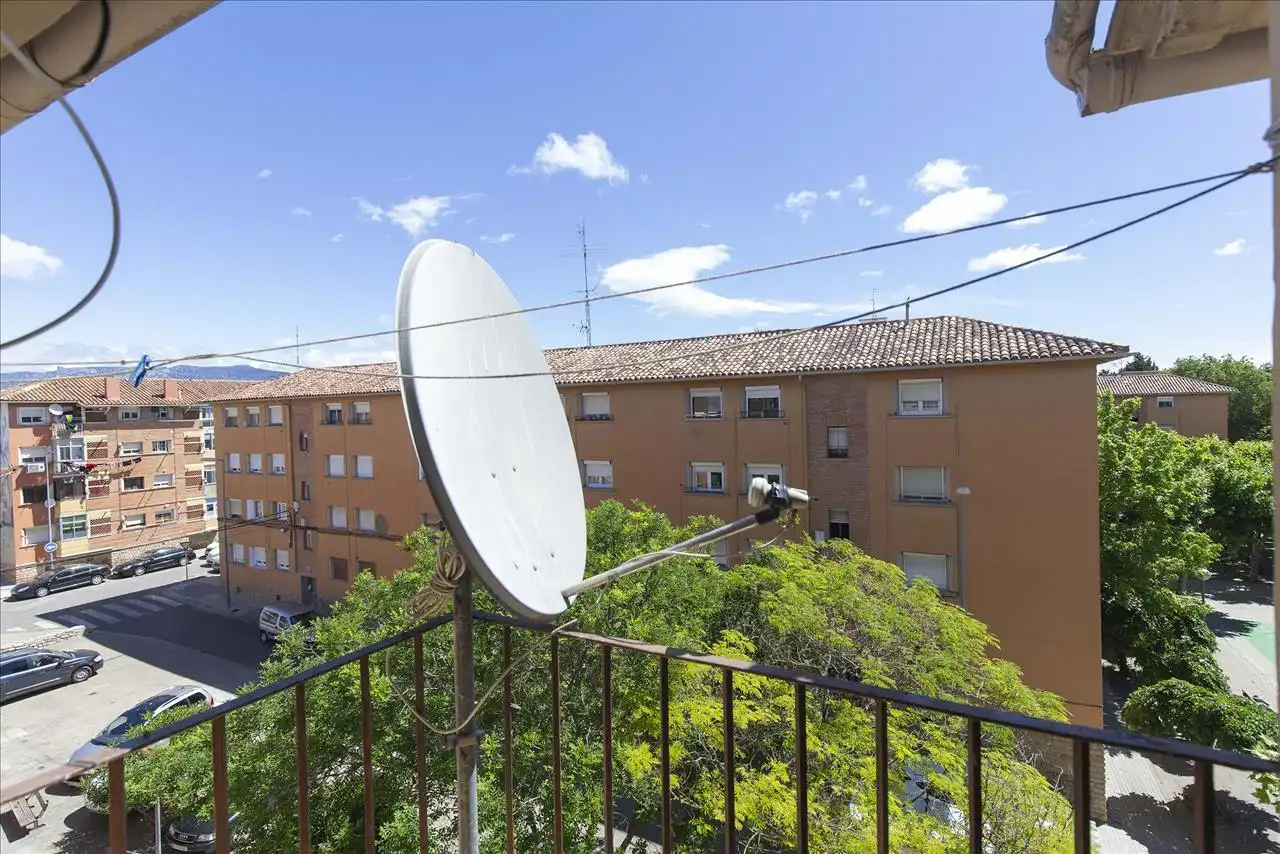 Exterior view of Flat for sale in Huesca  with Terrace