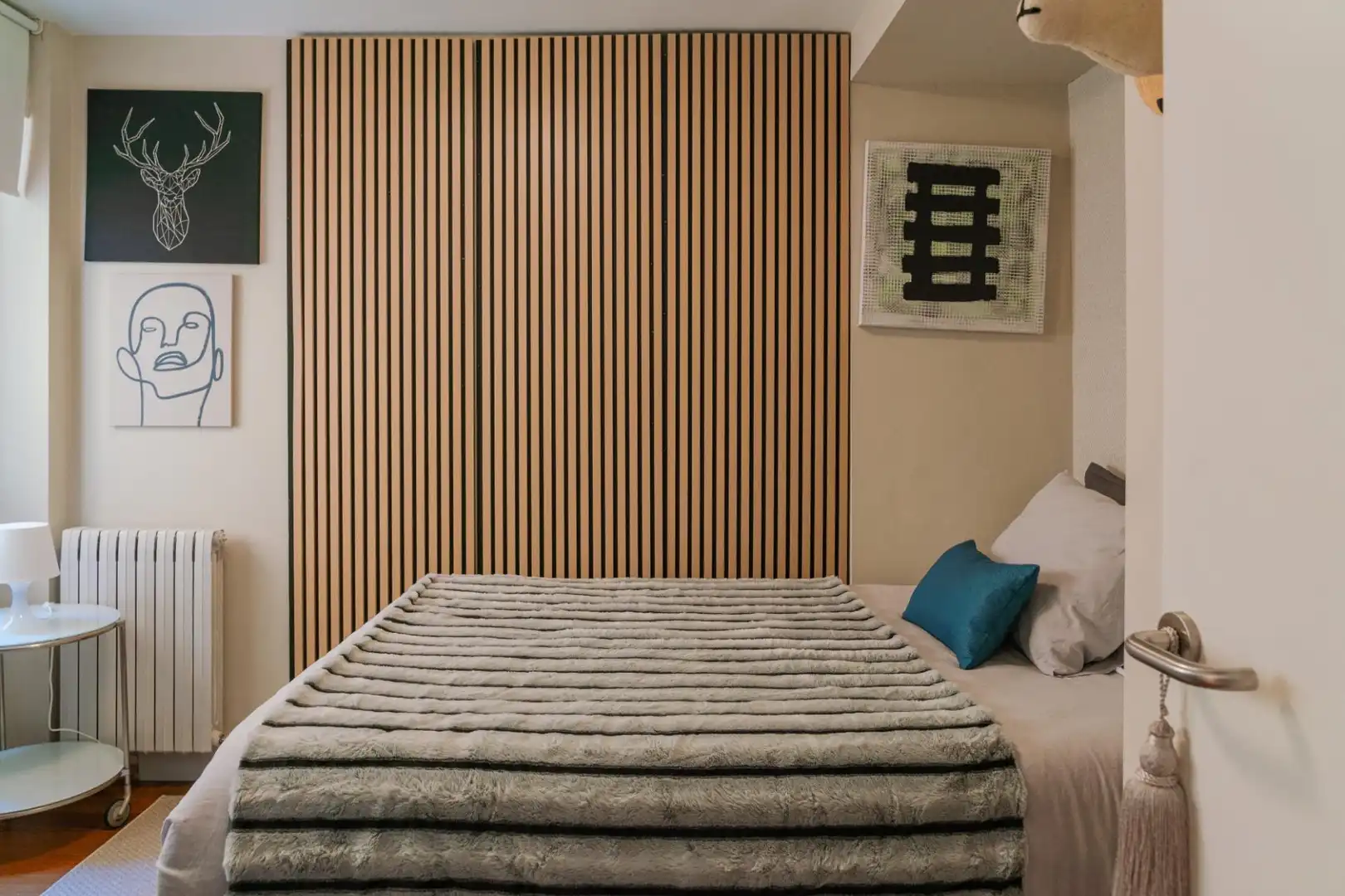Bedroom of Duplexes for sale in Zaragoza  with Heating, Furnished and Balcony