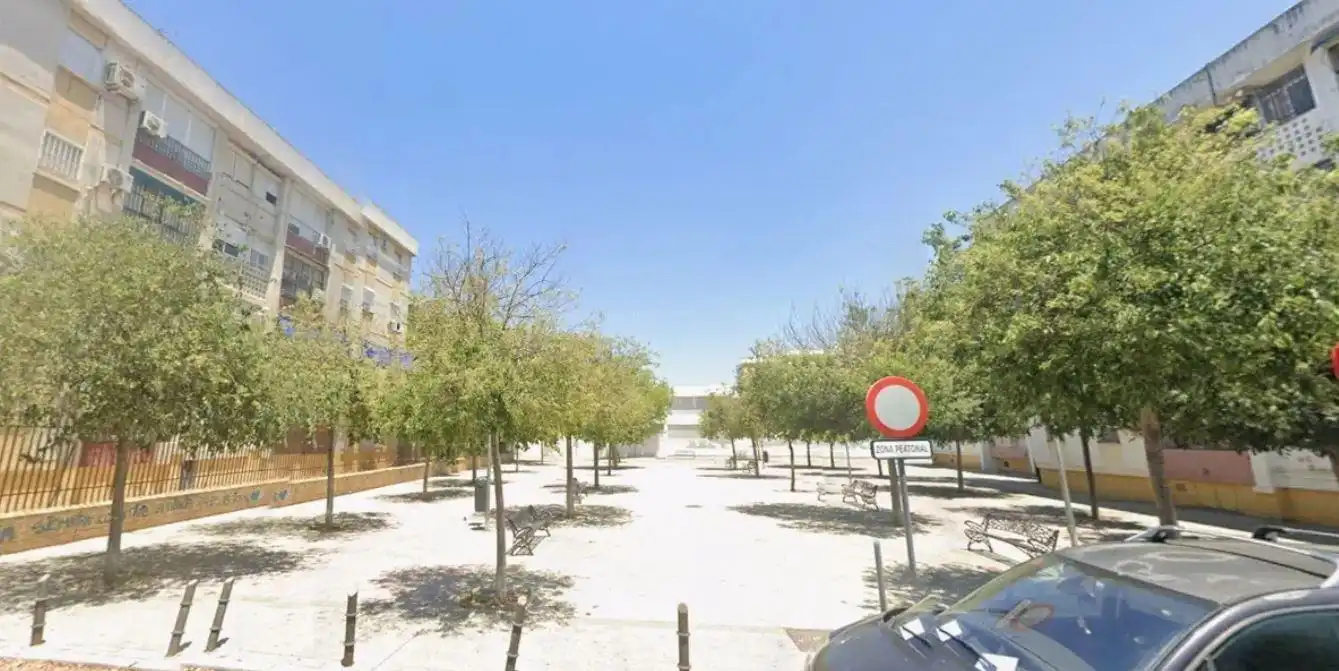 Vista exterior de Piso en venta en San Pablo - Santa Justa