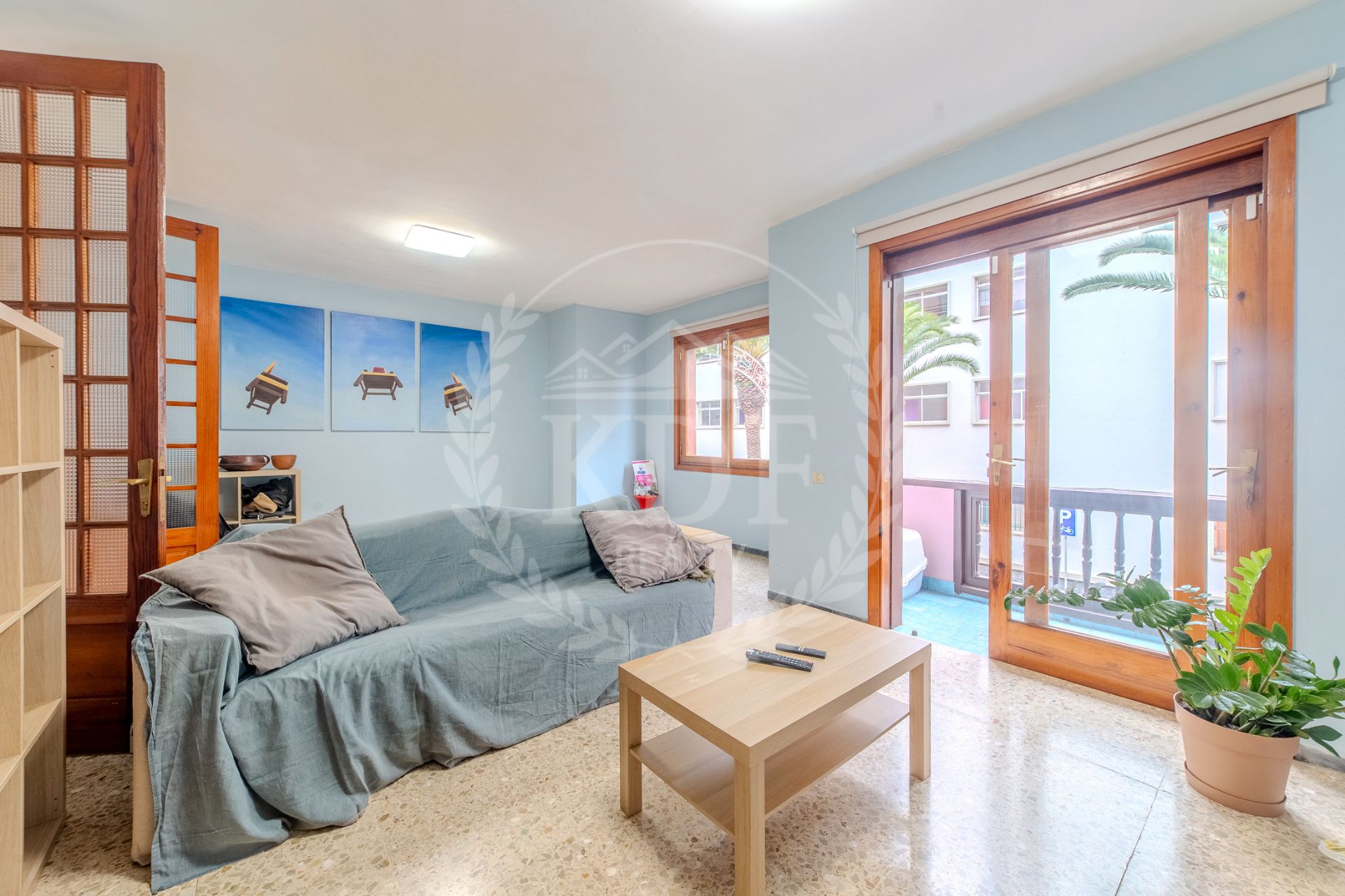 Sala d'estar de Pis en venda en San Cristóbal de la Laguna amb Terrassa, Traster i Moblat