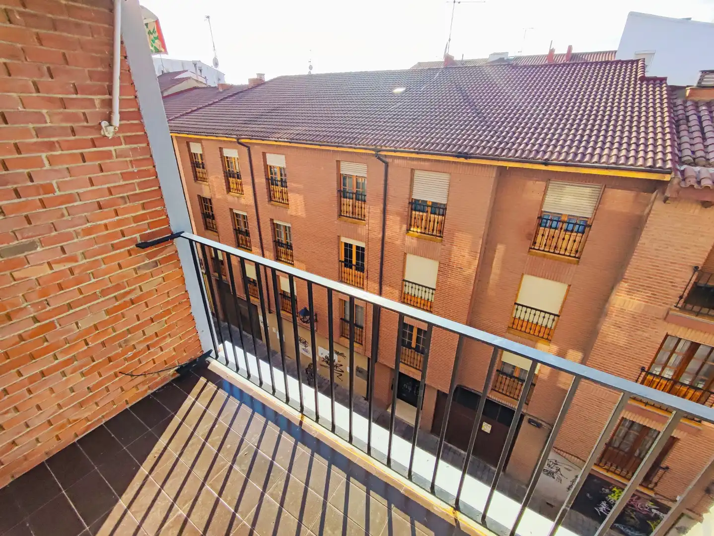 Balcony of Flat for rent in Palencia  with Heating, Parquet flooring and Terrace