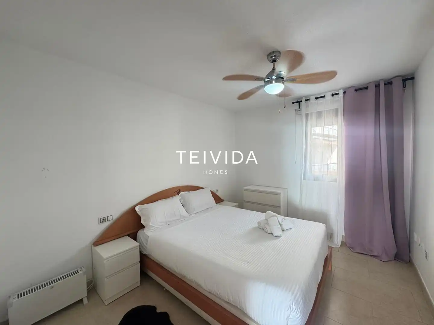 Bedroom of Attic for rent in Arona  with Terrace, Swimming Pool and Furnished
