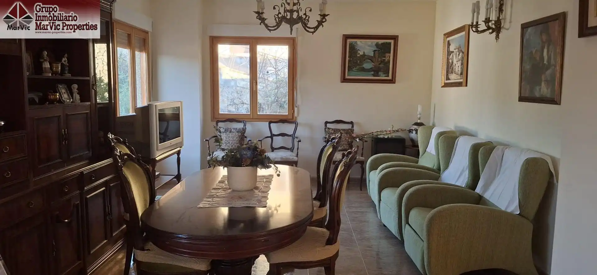 Dining room of Houses for sale in Sella  with Terrace and Furnished