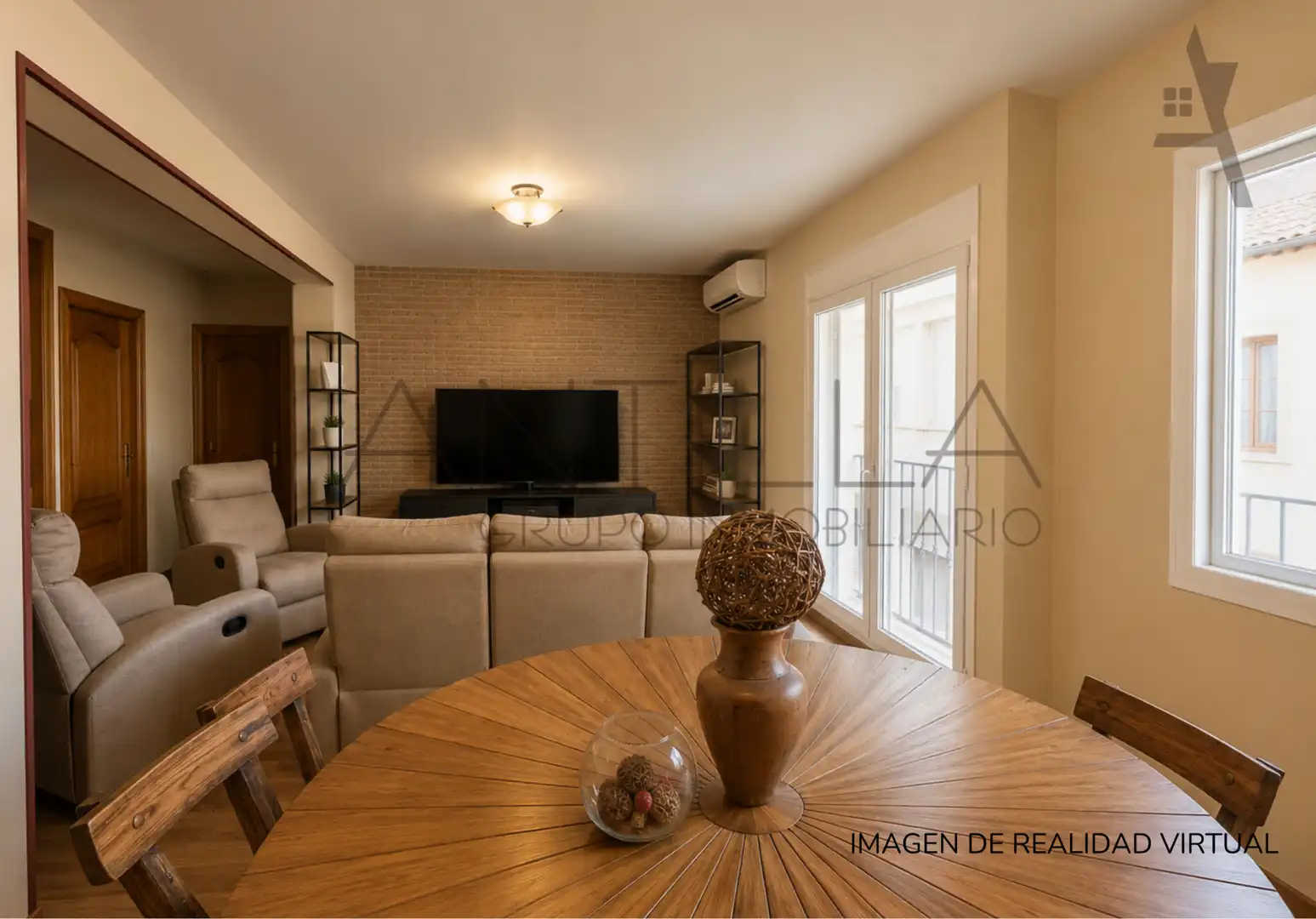 Living room of Flat for sale in Madrid  with Air Conditioner, Heating and Terrace