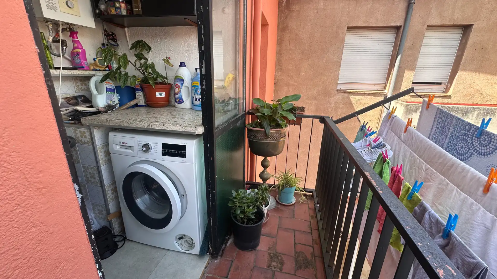 Terraza de Piso en venta en Sant Joan Les Fonts con Balcón
