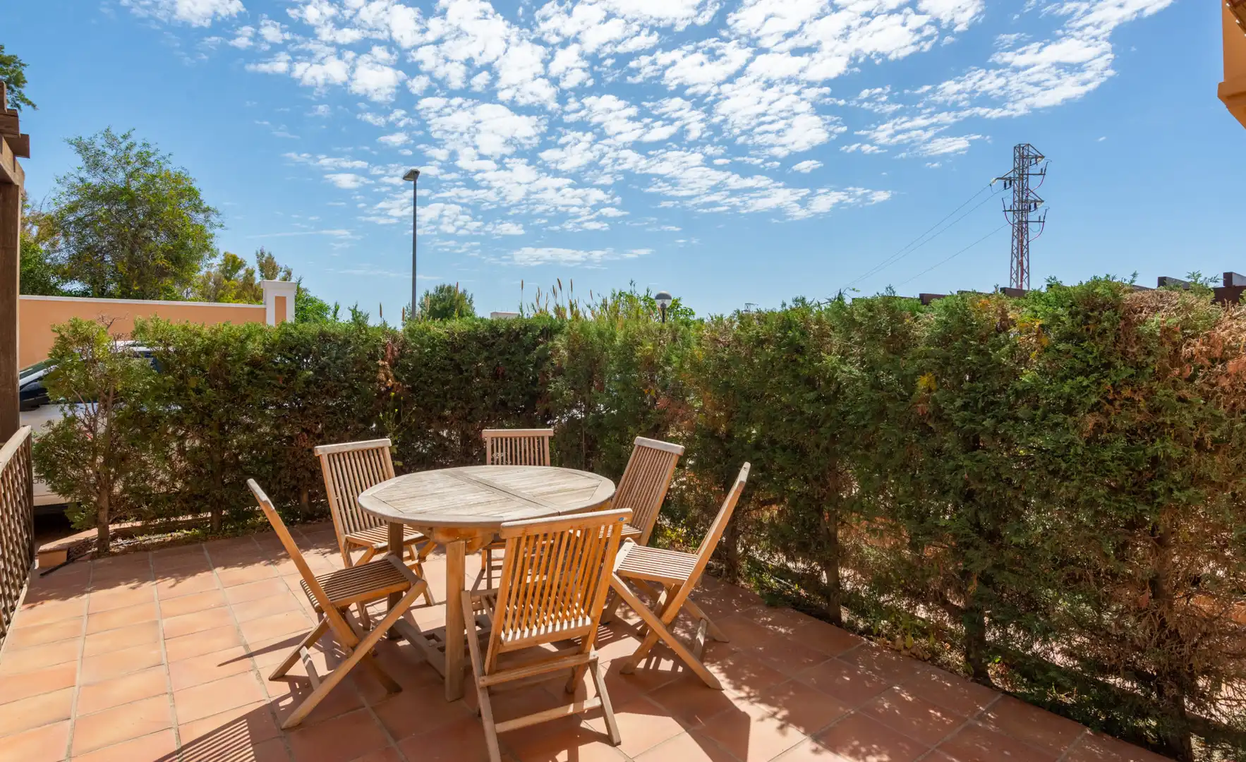 Terraza de Casa adosada en venta en Benahavís con Aire acondicionado, Terraza y Piscina