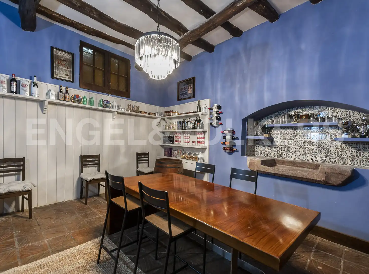 Dining room of Houses for sale in Castelldefels  with Air Conditioner, Heating and Private garden
