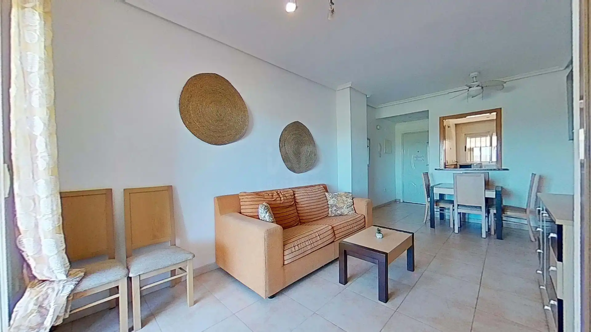 Sala d'estar de Pis en venda en Cabanes amb Aire condicionat, Terrassa i Piscina