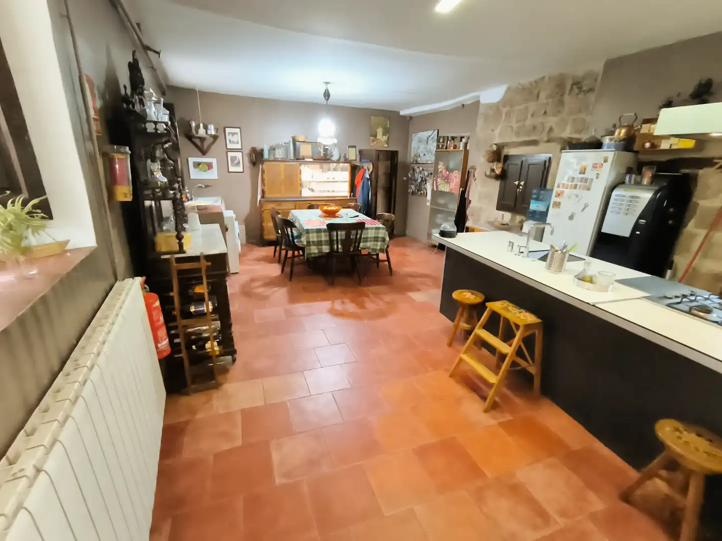 Cocina de Finca rústica en venta en Amusco, Palencia