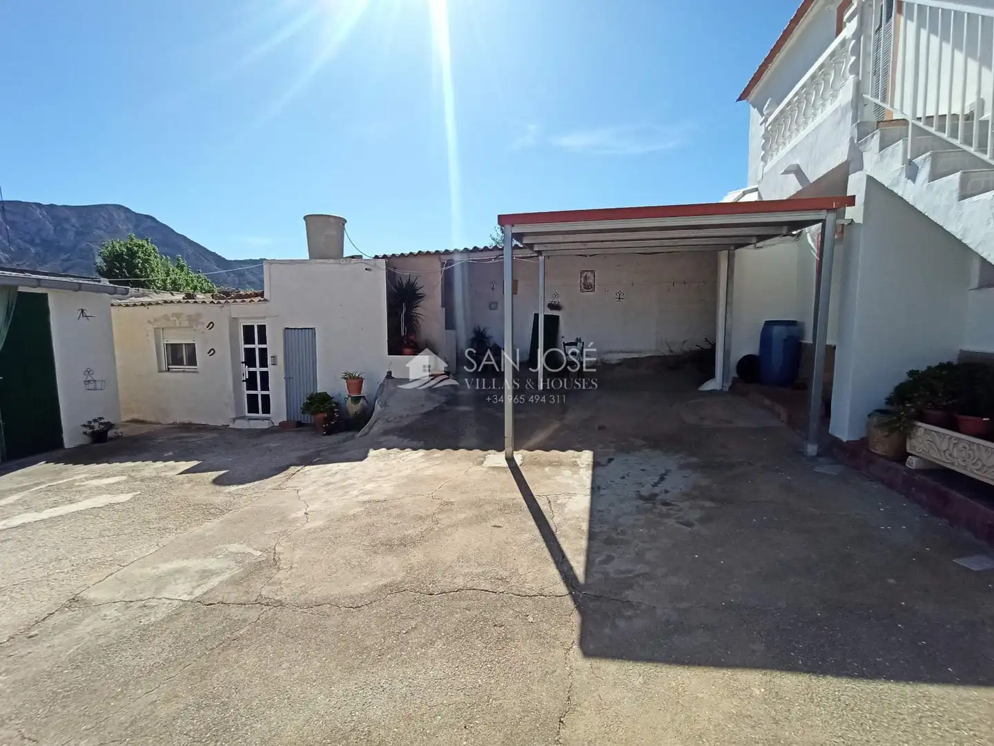 Vista exterior de Casa o chalet en venta en Abanilla con Calefacción y Amueblado