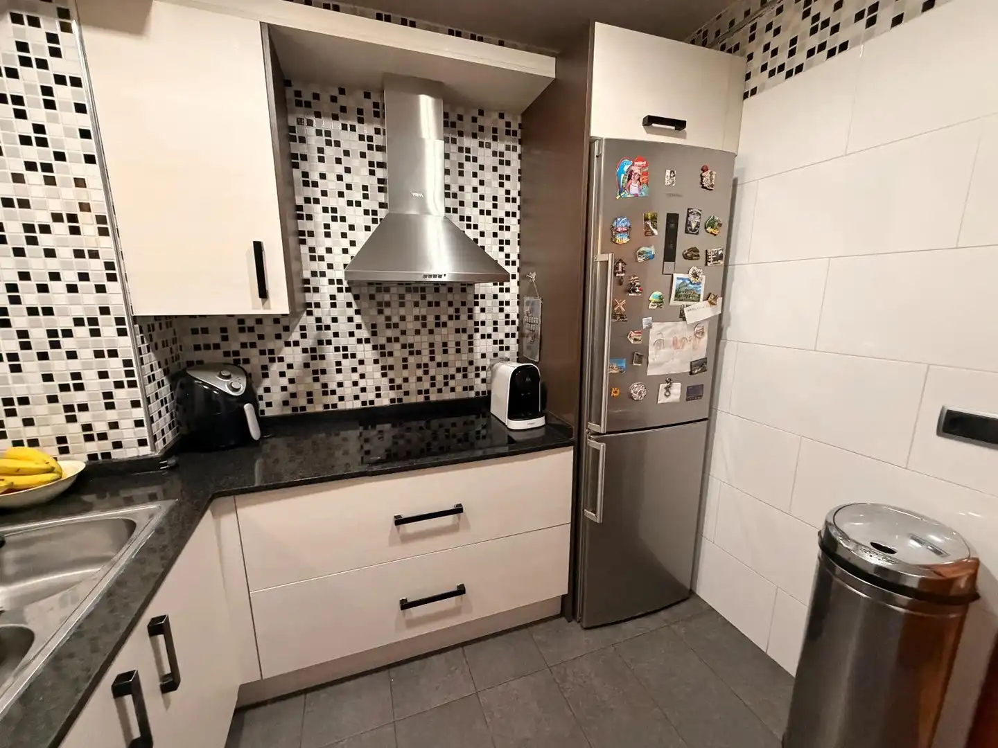 Kitchen of Flat for sale in Sabadell  with Parquet flooring and Balcony