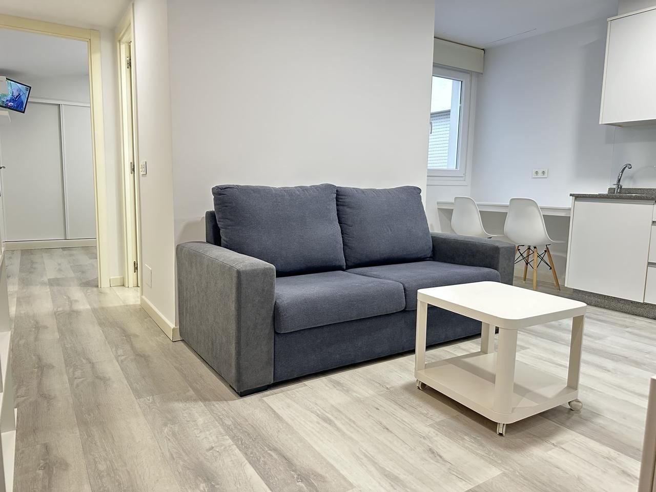 Bedroom of Flat to rent in Santiago de Compostela   with Heating and Furnished