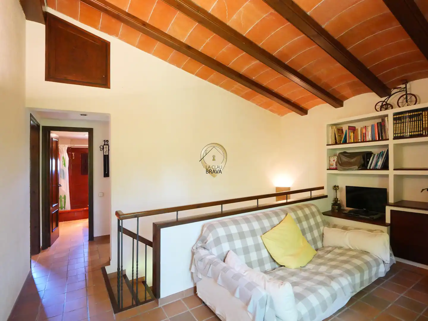 Wohnzimmer von Country house zum Verkauf in Cassà de la Selva mit Heizung, Privatgarten und Abstellraum