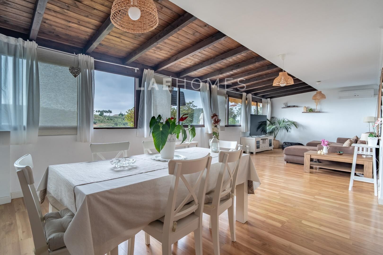 Comedor de Planta baja en venta en Rincón de la Victoria con Aire acondicionado, Jardín privado y Parquet