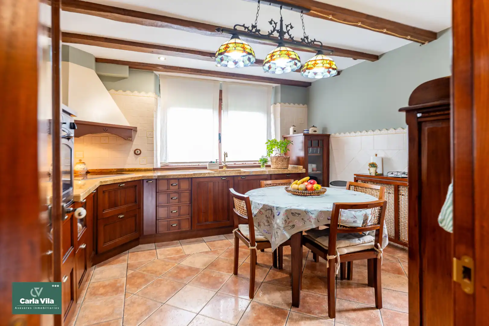 Kitchen of Houses for sale in Lugo  with Heating, Private garden and Parquet flooring