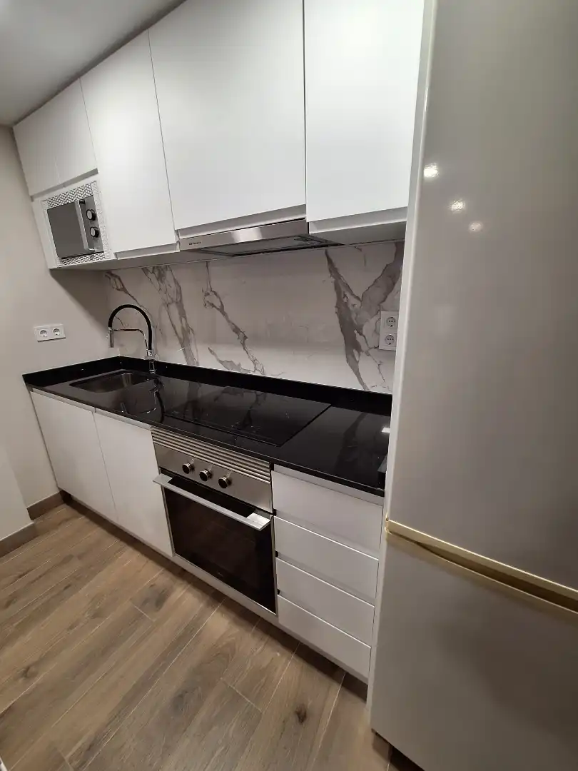 Cocina de Piso de alquiler en Santa Pola con Aire acondicionado y Amueblado