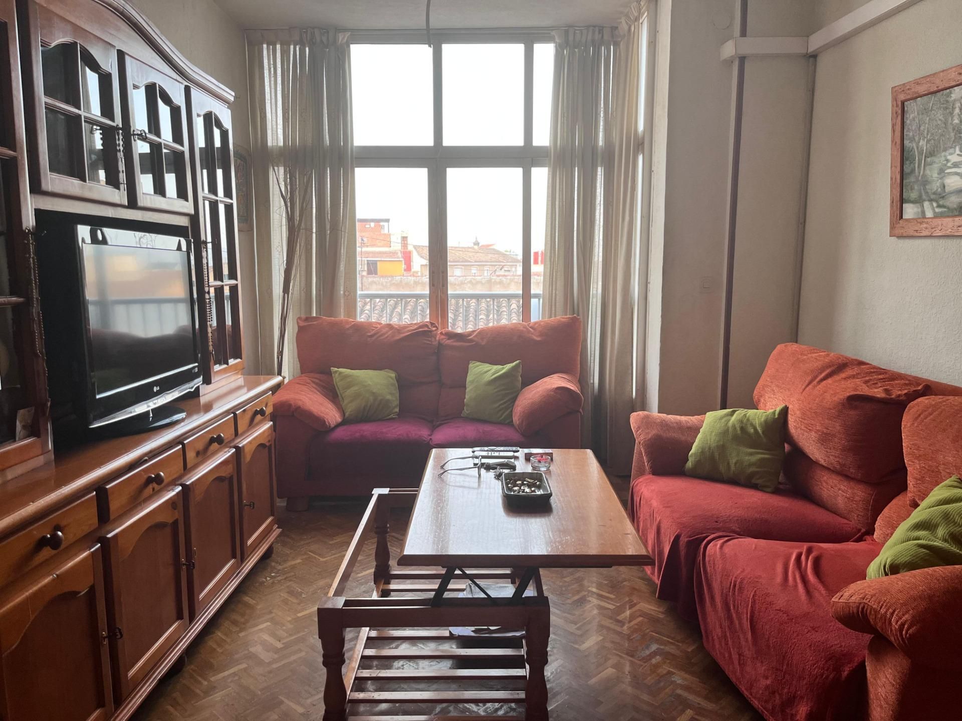 Wohnzimmer von Wohnungen zum verkauf in Totana mit Klimaanlage, Terrasse und Abstellraum