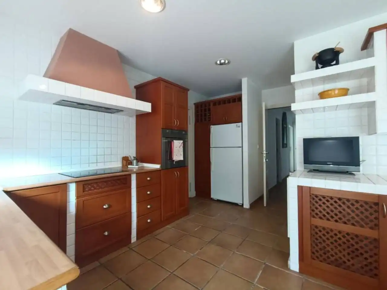 Cocina de Casa o chalet en venta en Petrer con Aire acondicionado, Calefacción y Jardín privado