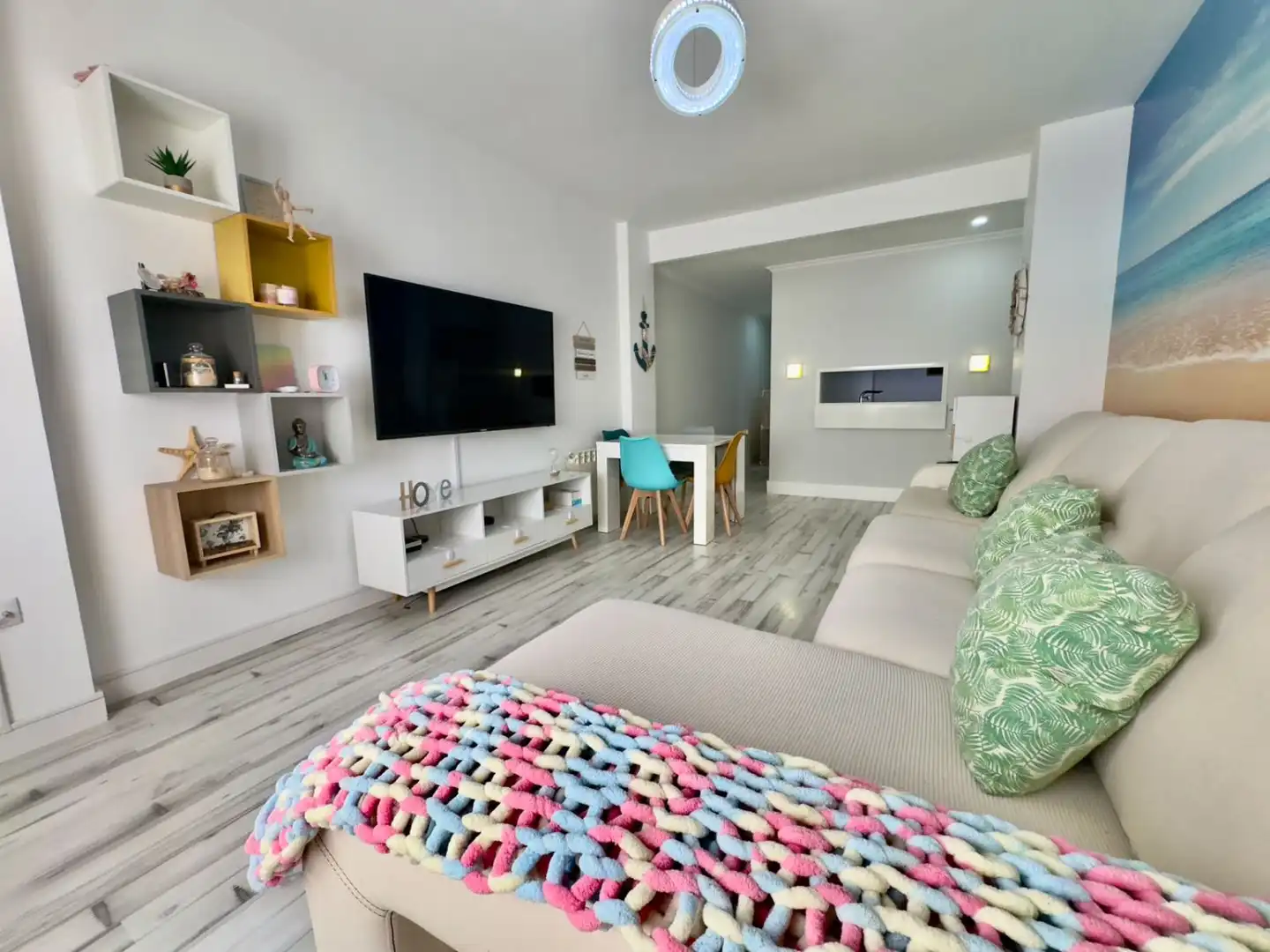 Sala de estar de Piso en venta en Valdepeñas con Aire acondicionado, Calefacción y Balcón