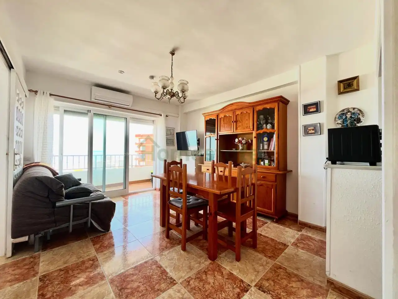 Dining room of Flat for sale in Torremolinos  with Terrace and Furnished