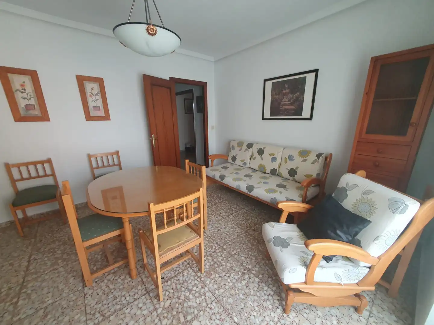 Sala de estar de Piso de alquiler en Puertollano con Aire acondicionado, Calefacción y Terraza