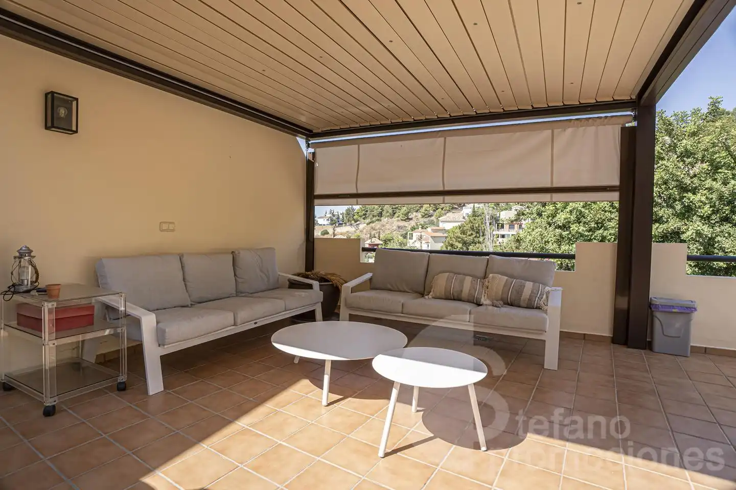 Terrassa de Casa adosada en venda en Málaga amb Aire condicionat, Jardí privat i Terrassa