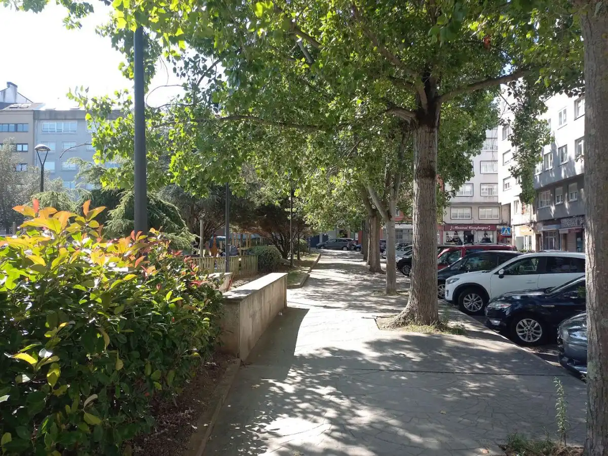 Exterior view of Flat for sale in A Coruña Capital   with Heating, Terrace and Storage room