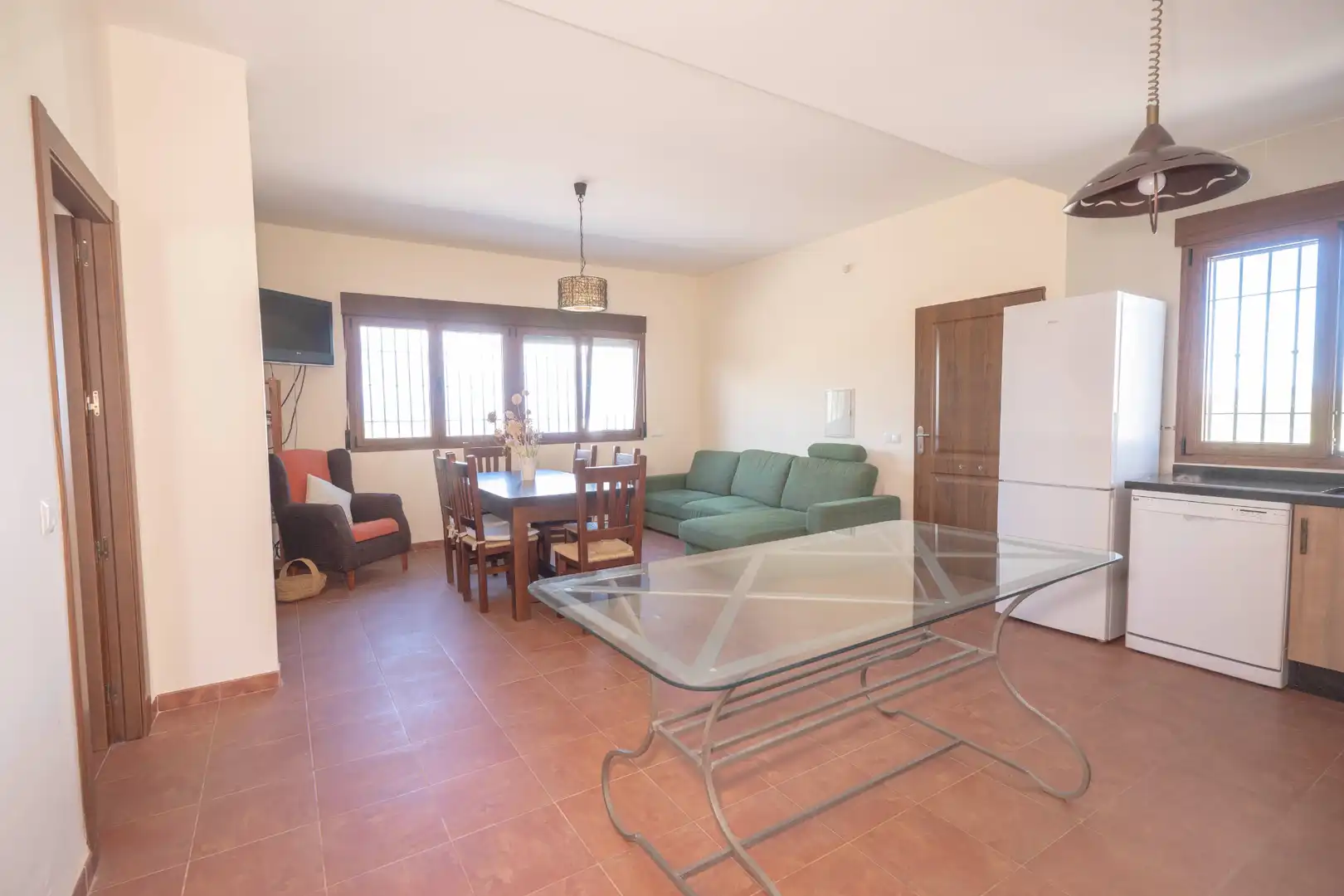 Sala d'estar de Casa o xalet en venda en Murtas amb Jardí privat, Terrassa i Piscina