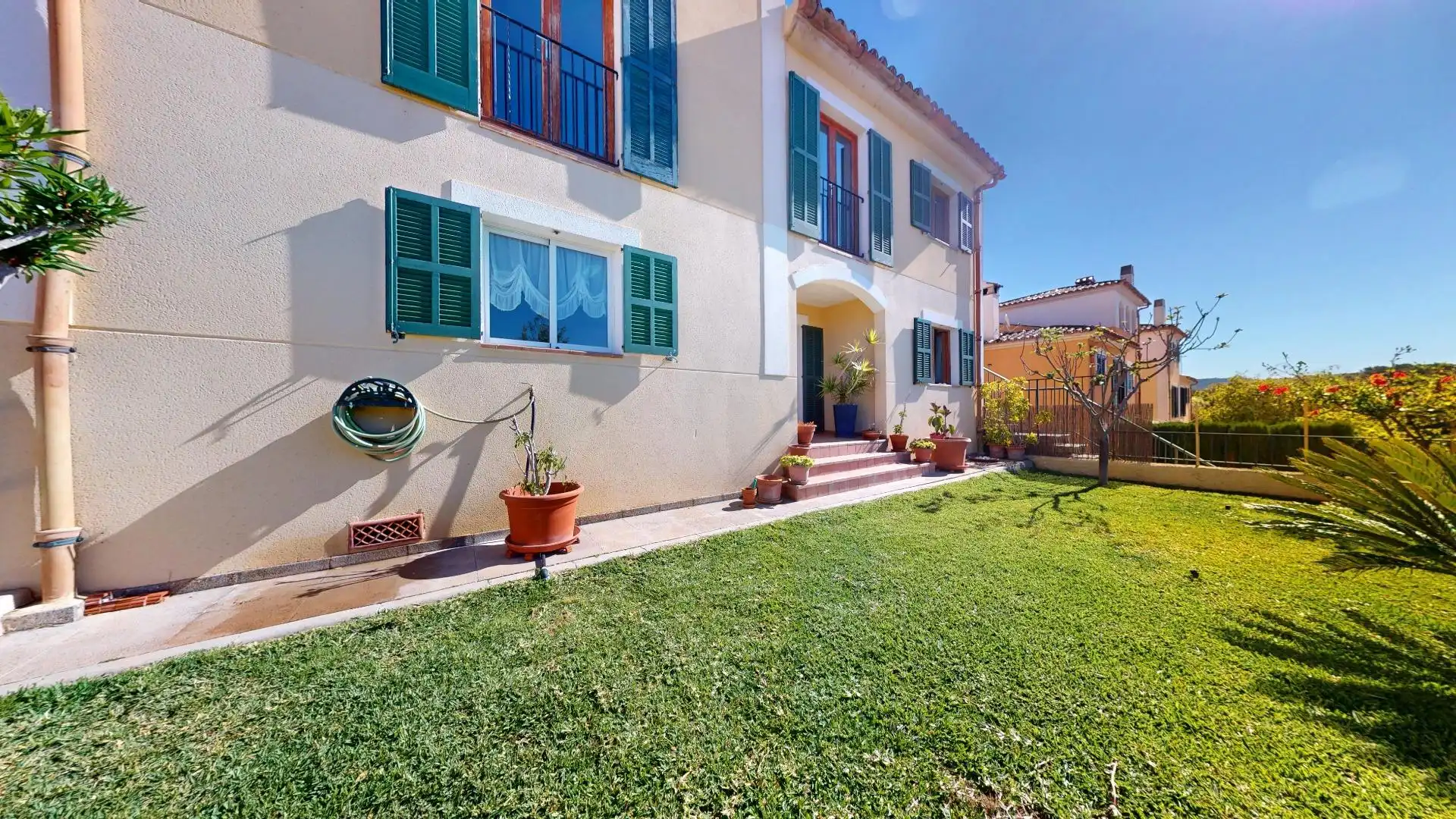 Vista exterior de Planta baja en venta en Marratxí con Aire acondicionado, Calefacción y Jardín privado