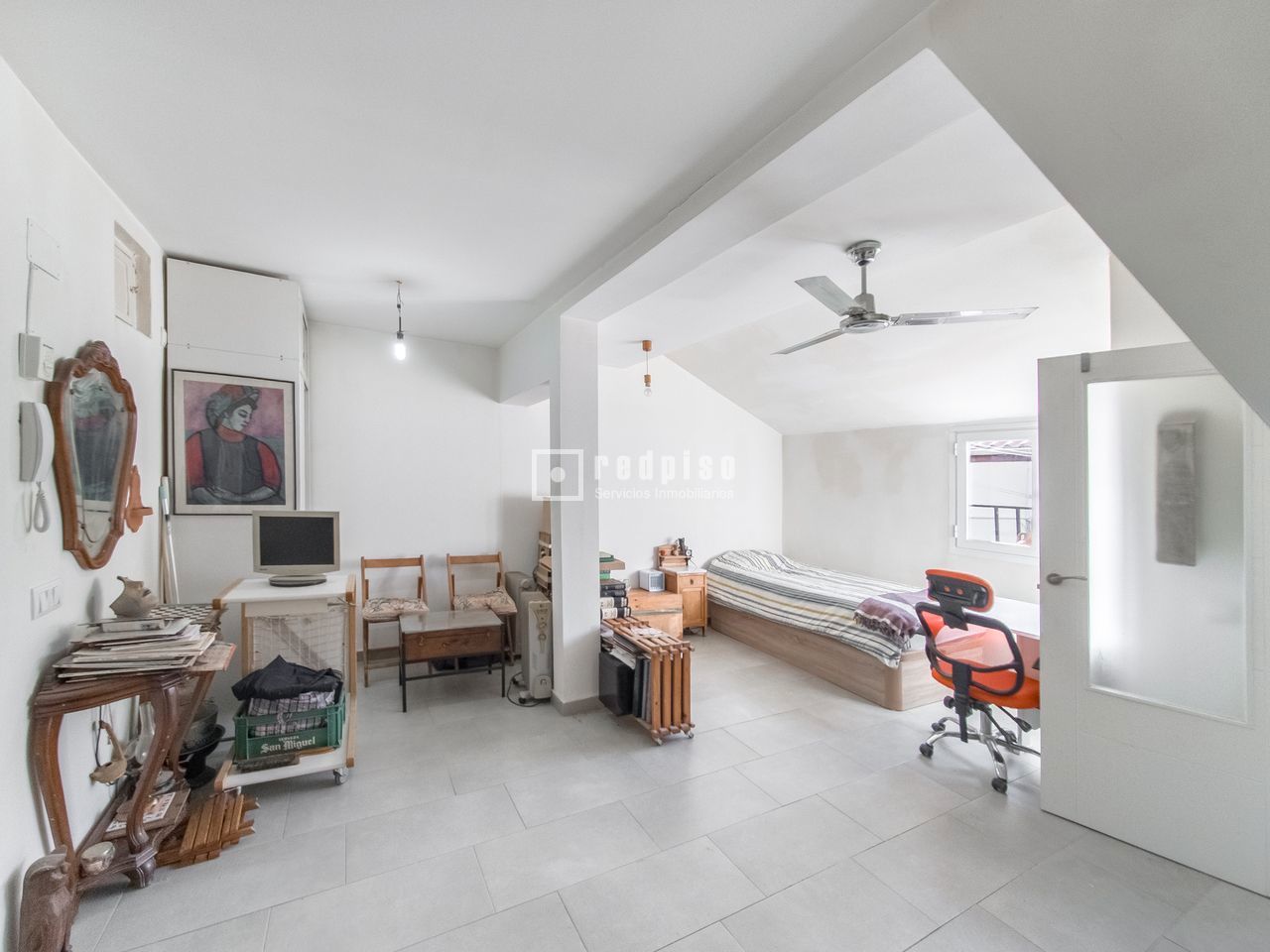 Bedroom of Study for sale in  Madrid Capital  with Heating, Furnished and Alarm