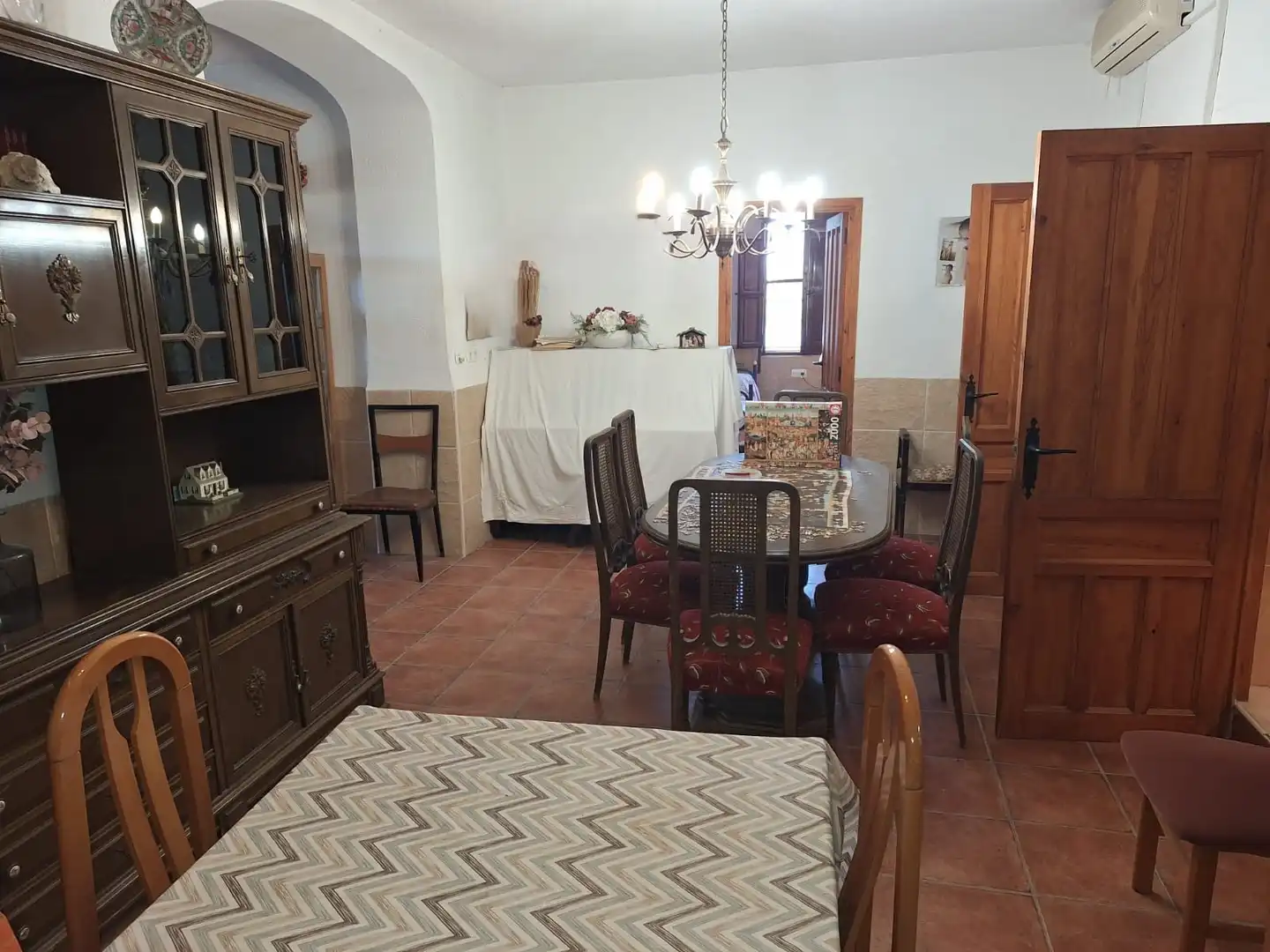 Dining room of Country homes for sale in San Vicente del Raspeig / Sant Vicent del Raspeig  with Air Conditioner, Private garden and Terrace