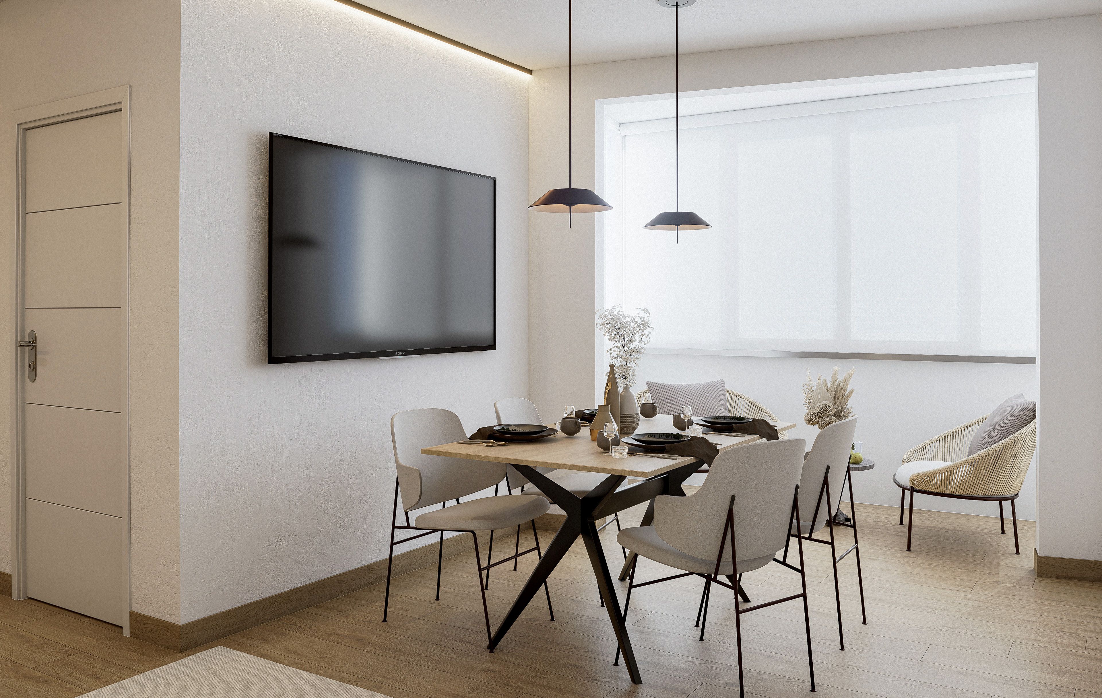 Dining room of Flat for sale in Cornellà de Llobregat  with Balcony