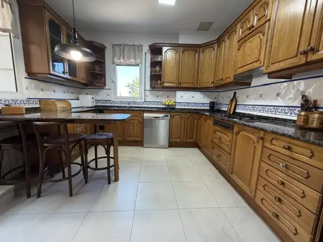 Cuina de Casa o xalet en venda en Riudoms amb Calefacció i Terrassa