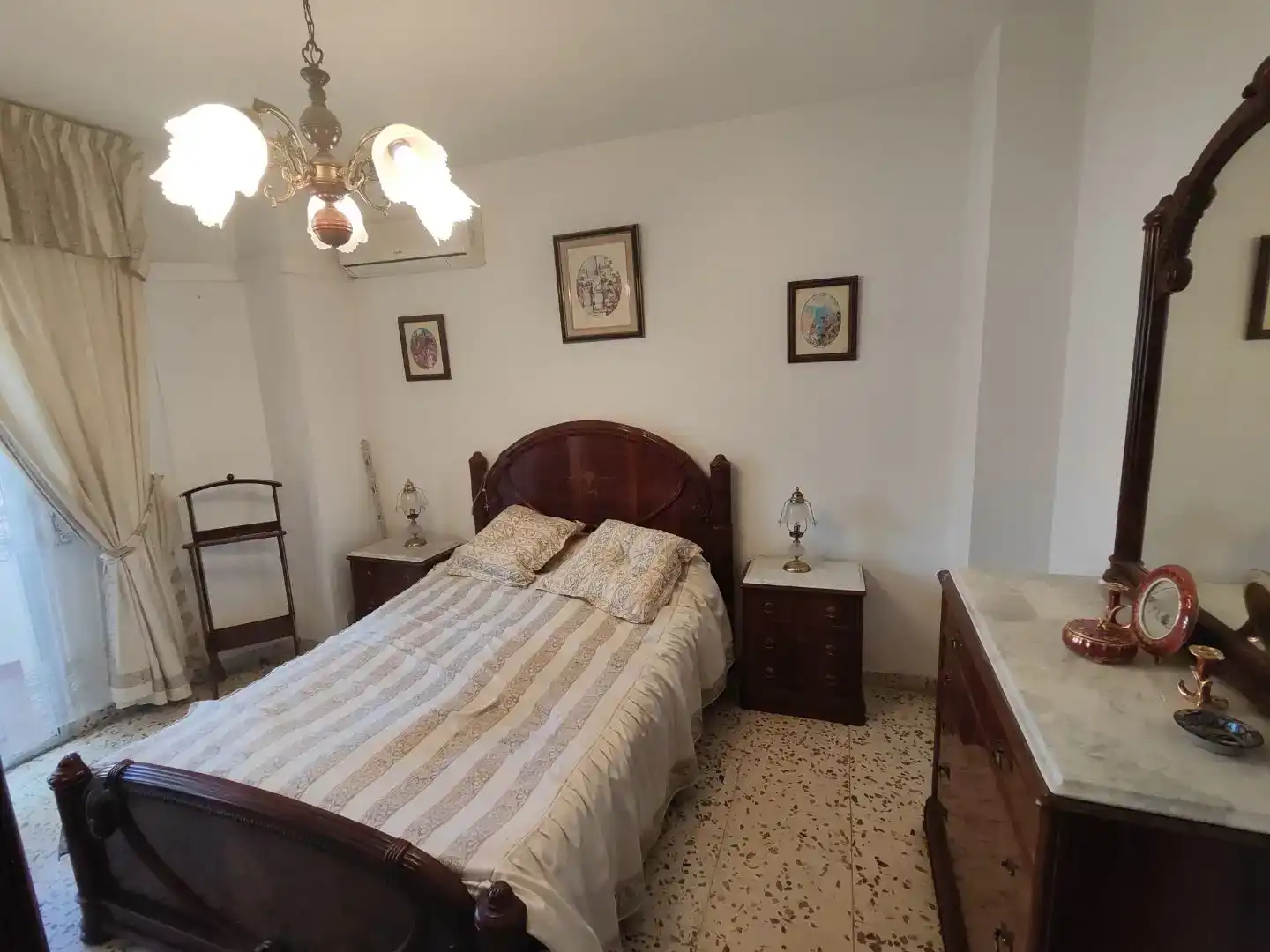 Schlafzimmer von Wohnung zum Verkauf in Ronda mit Klimaanlage und Balkon