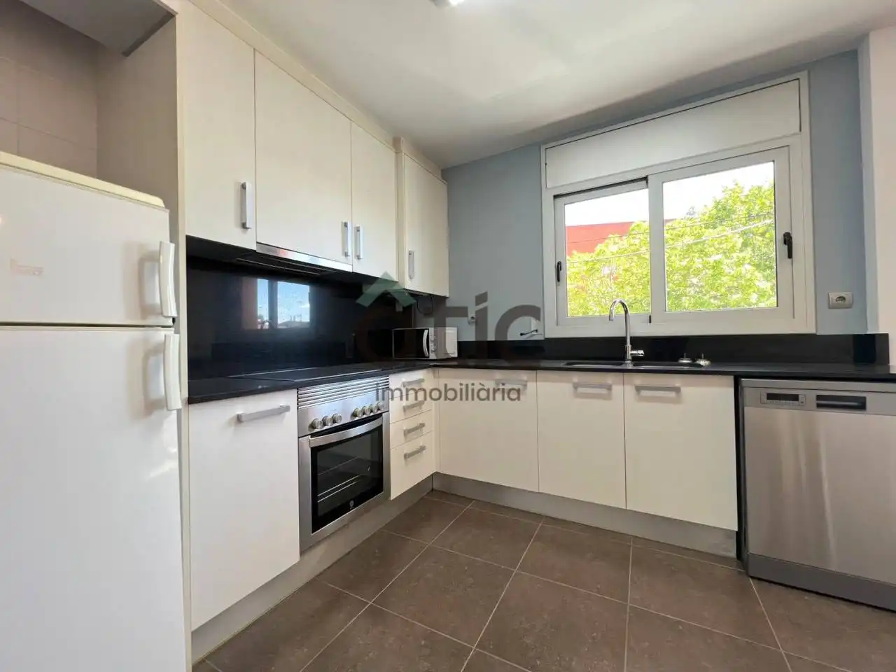Kitchen of Flat for sale in Sant Joan de Vilatorrada  with Air Conditioner, Heating and Balcony
