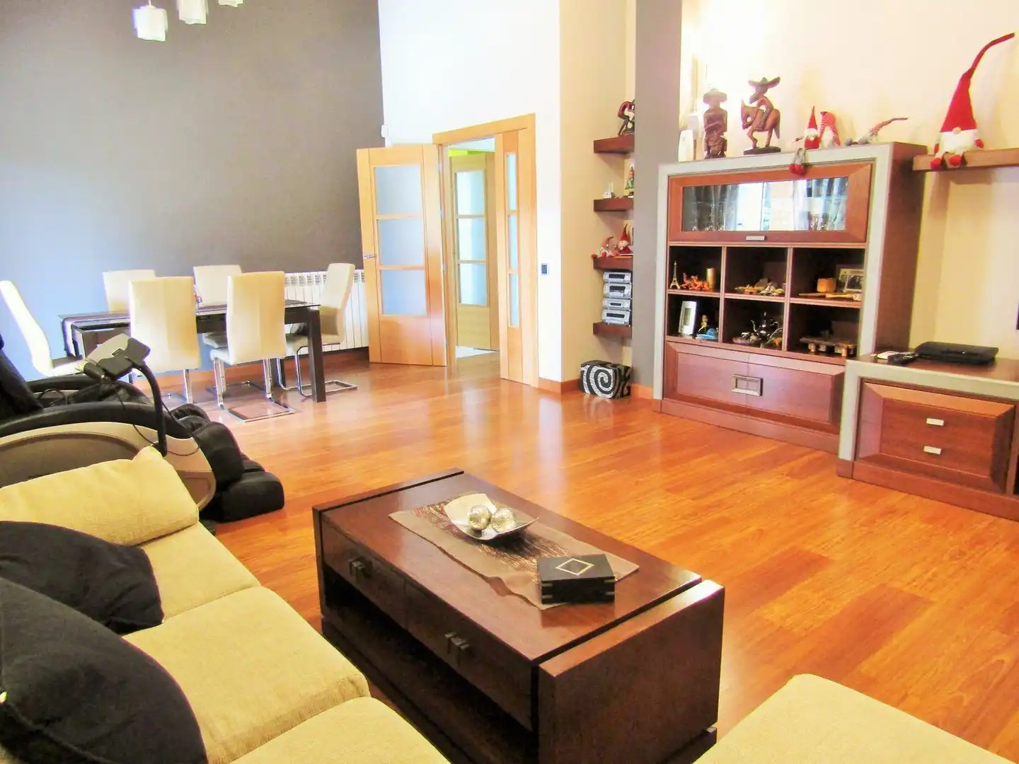 Sala de estar de Casa o chalet de alquiler en San Antonio de Benagéber con Aire acondicionado, Calefacción y Jardín privado