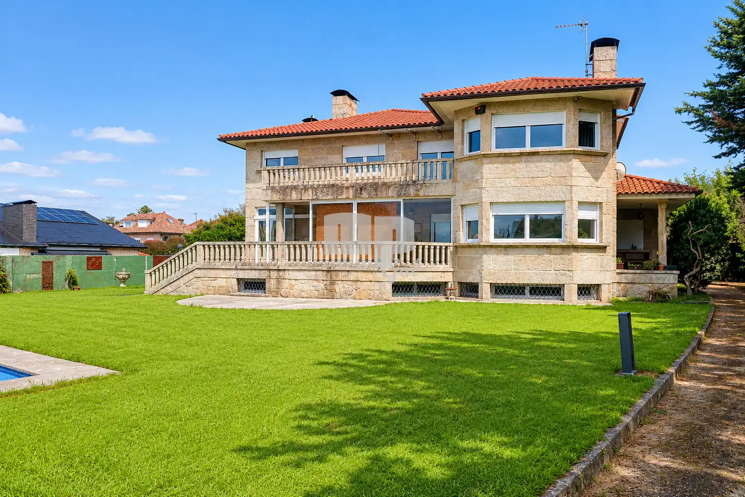 Exterior view of Houses for sale in Vigo   with Heating, Private garden and Terrace
