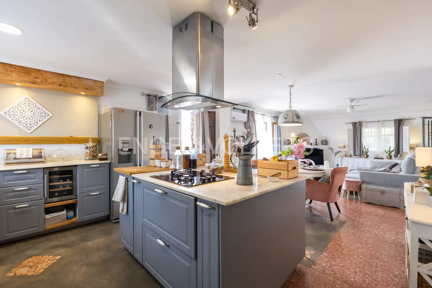 Cocina de Casa o chalet en venta en Pedralba con Aire acondicionado, Calefacción y Jardín privado