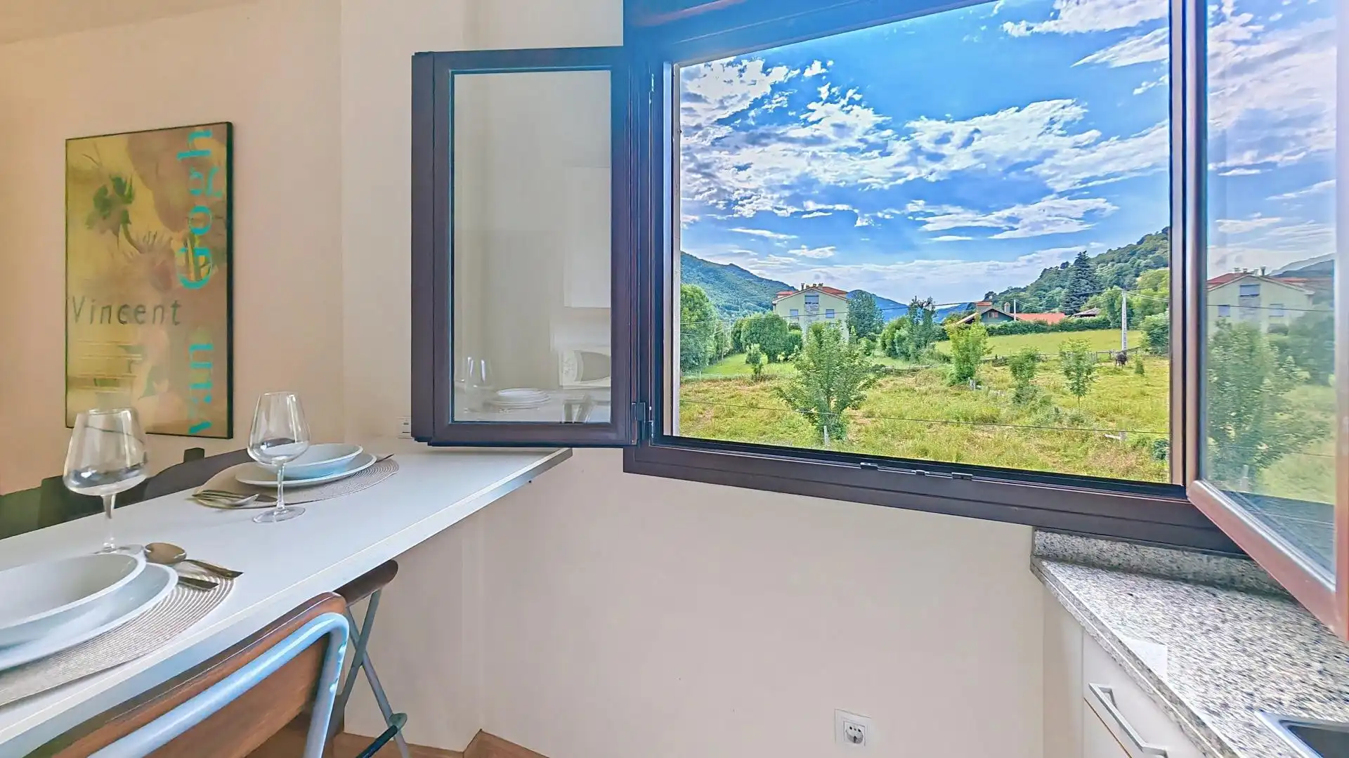 Terrassa de Apartament en venda en Aller
