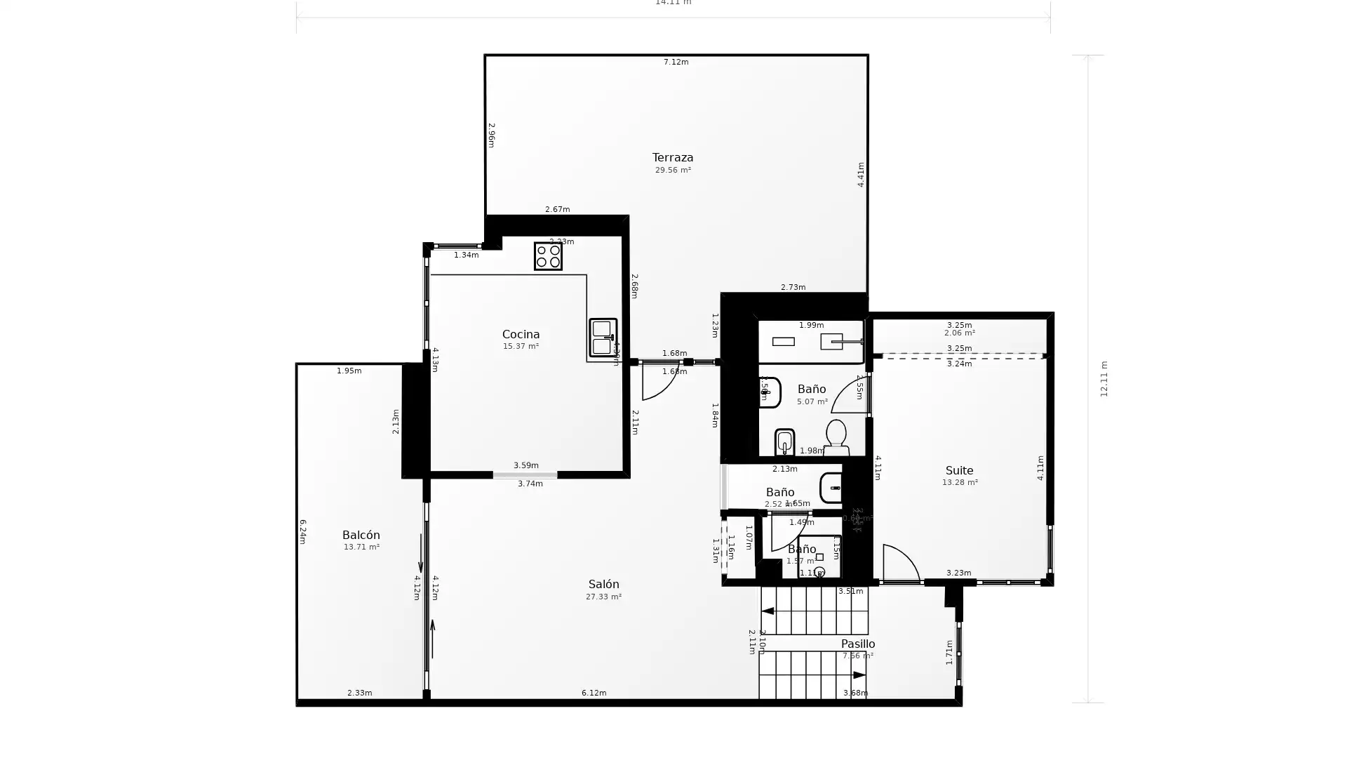 Maison avec terrasse à vendre à Vallirana, imagen 36