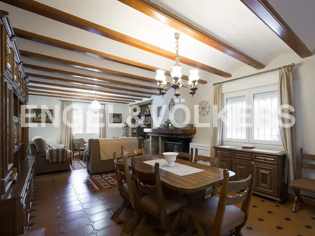 Dining room of Houses for sale in Náquera  with Air Conditioner, Heating and Private garden