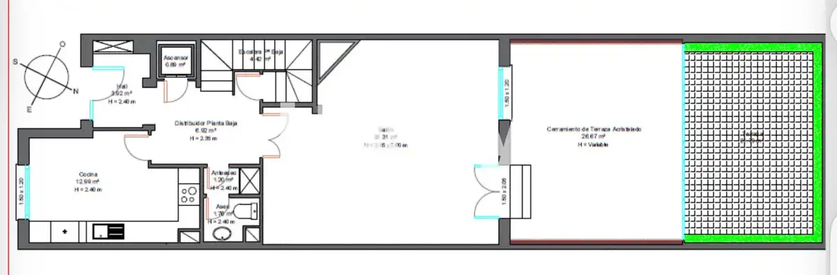 Adosado con terraza en venta en Calle de la Bahía de Santander, imagen 62