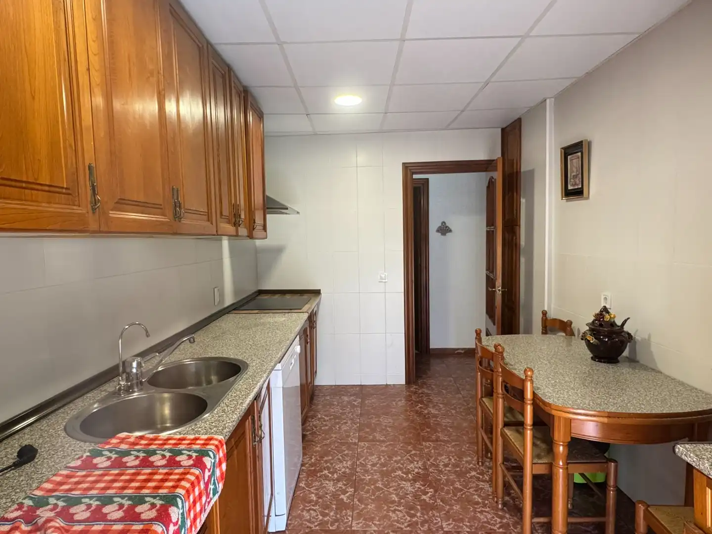 Cocina de Piso en venta en Almería con Aire acondicionado, Trastero y Amueblado