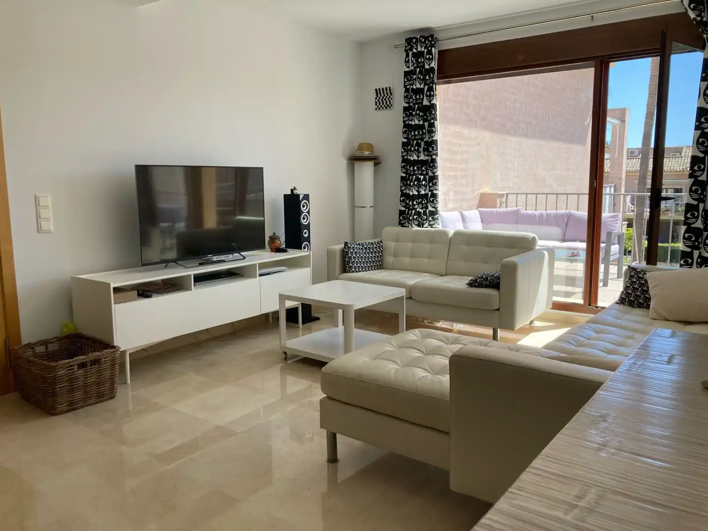 Living room of Attic for sale in Moraira  with Air Conditioner, Heating and Terrace