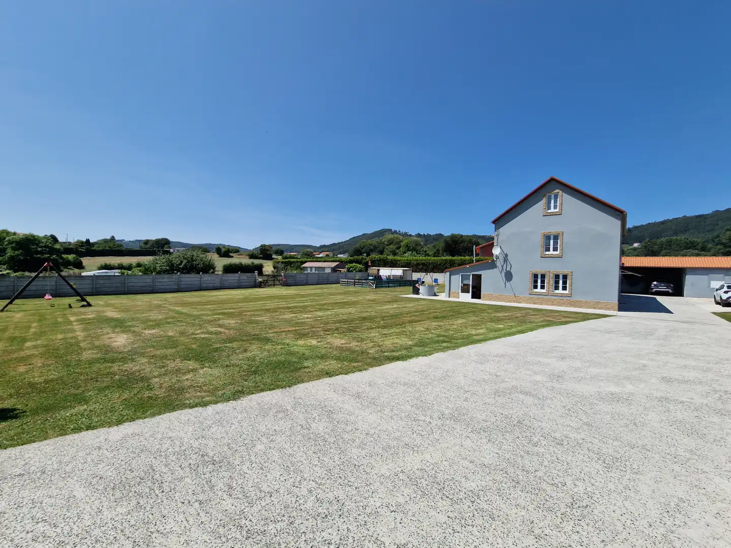 Jardín de Casa o chalet en venta en Narón con Calefacción, Jardín privado y Terraza