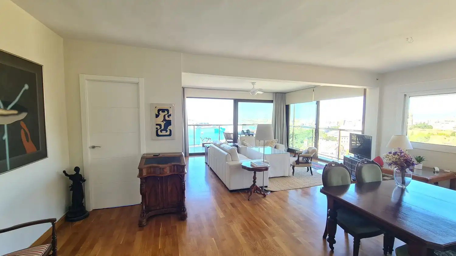 Sala d'estar de Pis en venda en Málaga amb Terrassa