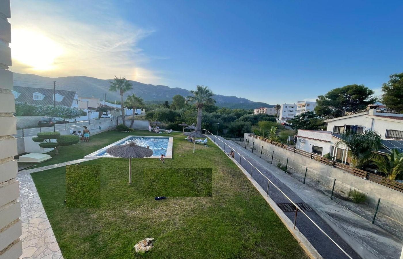 Exterior view of Apartment for sale in Alcanar  with Private garden, Terrace and Community pool